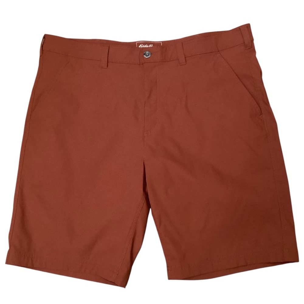 Eddie Bauer Men’s Travex Horizon Guide Chino Short Raisin Red‎ Brown Size 40